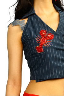 Lobster Wrap Top