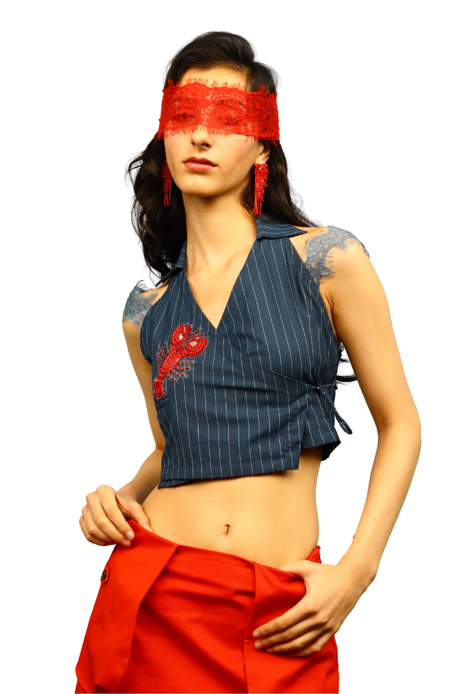 Lobster Wrap Top