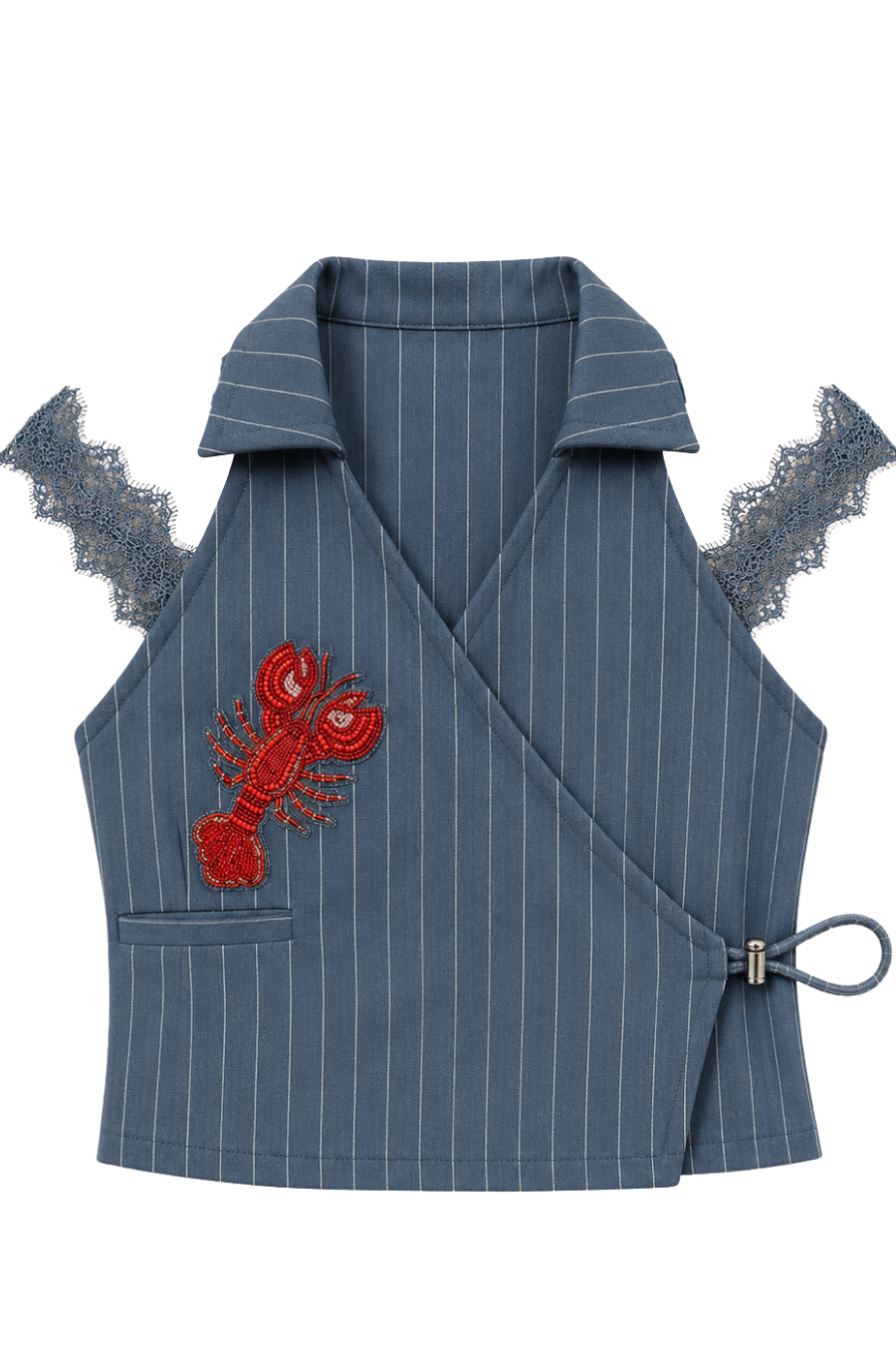 Lobster Wrap Top