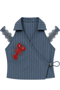 Lobster Wrap Top