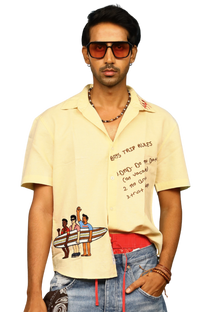 Boys Trip Linen Shirt