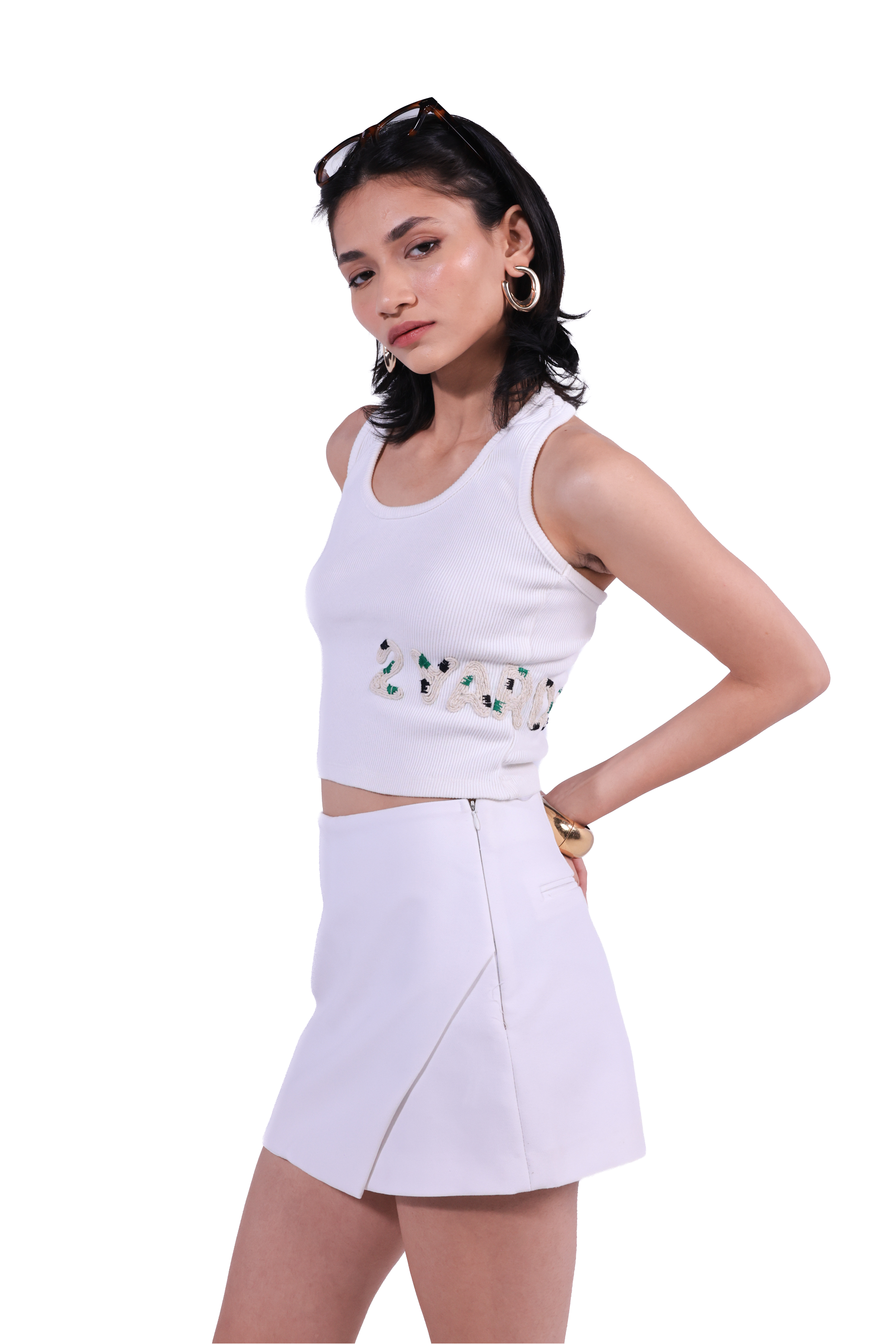 The 2Y Tank Top - White