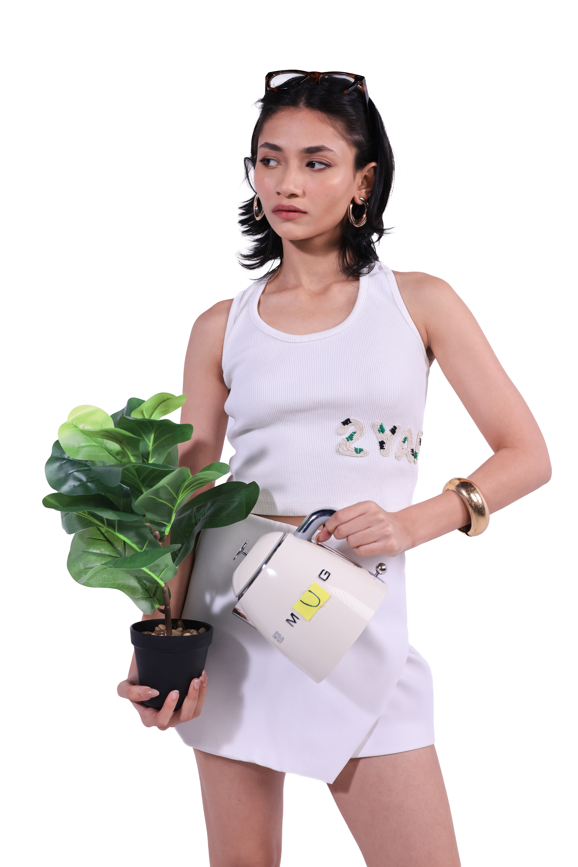 The 2Y Tank Top - White